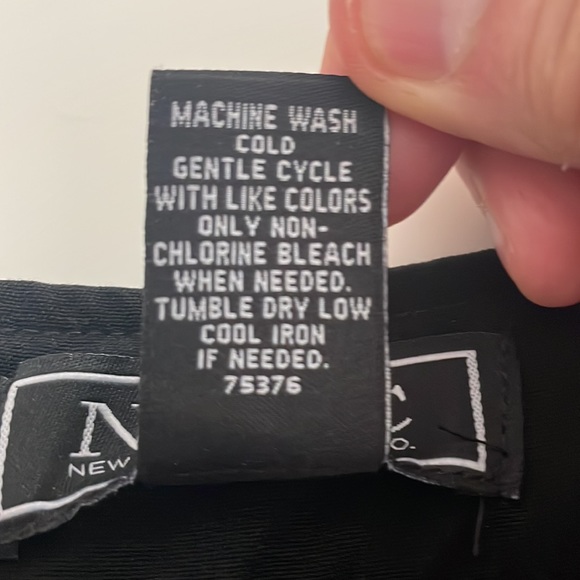 NYCC black Pleated Slacks- size 14 - Picture 9 of 9